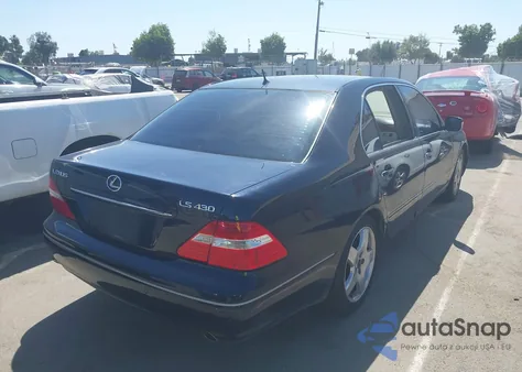 2005 Lexus Ls 430 from USA, damaged, VIN JTHBN36F655028515